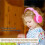 Casque  Sans Fil E61 avec Oreilles de Chat Mignonnes pour Enfants C 6