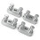 4Pack 77455 Cable Bender Tool, Connects to 1/2'' Ratchet, Wire Bending Tool 2