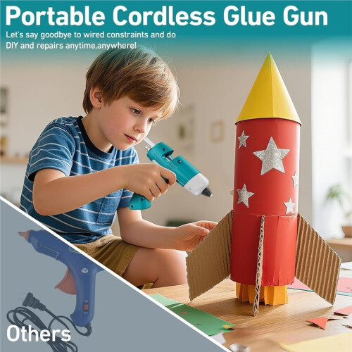 Hot GlueGun Set Stable Support Base Ideal for Crafts, DIY Arts, Home Repairs 1