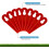 50pcs Replacement Blades for Ferrex Grass Trimmer Plastic for Aldi 2025 Ferrex Accessories 5