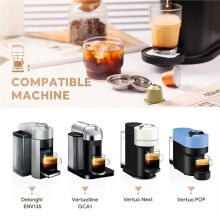 Wiederverwendbarer Kapseladapter für Vertuo Next Kaffeemaschine, Nachfüllbarer Kaffeefilterhalter, 150 Ml