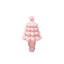 (Pink Christmas Tree)Chapeau de cowboy silicone sceau à vin avec design breveté pour cadeau et maison accessoires bar