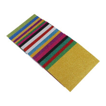 Arts and to Cards Sparkles Paper for Crafting with 10 Sheets 2mm Self-Adhesive Glitter Foam for DIY