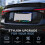 US Standard  Colorful License Plate Frame, Universal American License Plate Holder, Modified Car Tag Frame 1