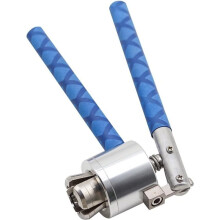 Engarzadora Manual de Viales de 13 mm para Sellar Tapas Abatibles, Engarzadora Manual de Metal con Mango Antideslizante, para Tapas Abatibles de
