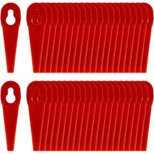 50pcs Replacement Blades for Ferrex Grass Trimmer Plastic for Aldi 2025 Ferrex Accessories