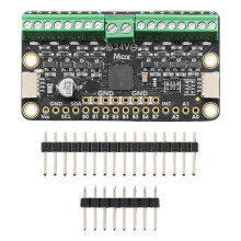 6318 for Adafruit I2C to 8 Channel Solenoid Driver Board - STEMMA QT / Qwiic Angled Shot of the MCP23017 8xMOSFET