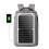 Outdoor Emergency Solar Panel Charger Portable 6V 6W Solar Panel System Backpack Mountable for Hiking Camping 2