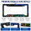 US Standard  Colorful License Plate Frame, Universal American License Plate Holder, Modified Car Tag Frame 6