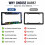 US Standard  Colorful License Plate Frame, Universal American License Plate Holder, Modified Car Tag Frame 7