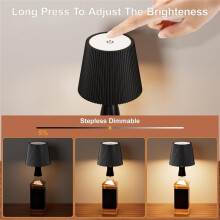 Lámpara Inalámbrica para Botellas, Lámpara LED para Botellas de Vino con Tapón, Luces Recargables de 3 Colores para Botellas de Vino para Bares