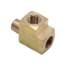 Angle Adapter M10x1 T-Distributor Oil Pressure Sensor Tee Connecter Oil Pressure Gauge Adapter