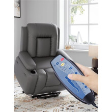8 Female Pin Hand Replacement Remote Control for Power Lift Recliner Chair, Compatible with Heat&Vibration Massage Chair