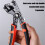 Wire Stripper Crimping Tool for Insulated Electrical Wire Connectors Racheting Wire Crimping Tools-Available Winding 5