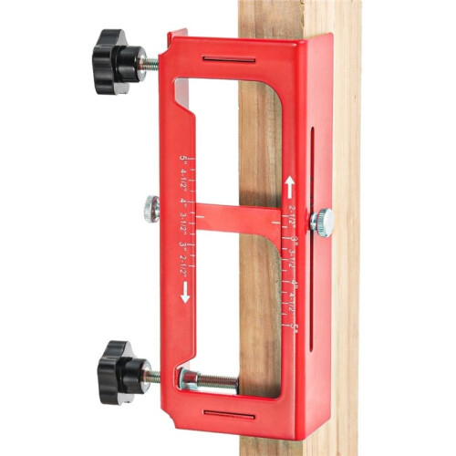 Hinge Drilling Fixture Combination Door Frame Stable Locator Woodworking Installation Screws DIY Auxiliary Tools 2