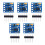 5PCS GY-271 HMC5883L Module Electronic Compass Module Three-Axis Magnetic 3