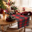 2 Peças de Caminho de Mesa Xadrez Escocês Natalino, 72 X 13 Polegadas, Vermelho e Verde, Decoração de Mesa para Cozinha e Sala de Jantar 4
