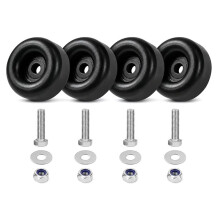 Rubber Foot Pads, Shock-Absorbing Feet 4-Pack of Rubber Shock Absorbers, Suitable for Generators, Air Compressors