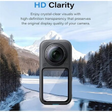 9H Durable Tempered Glass for X6 Accessories Screen Protective Film for Insta 360 X6 Anti-Scratch HD Film