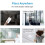 Wireless Self-Powered Without Battery Electr RF 433mhz US Remote Control  Kinetic 1-Gang  Light 4