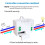 Wireless Self-Powered Without Battery Electr RF 433mhz US Remote Control  Kinetic 1-Gang  Light 6