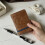 3Holes Loose Leaf Binding  Pocket Notebook with 60Sheets Iine Inner Page Stationery Notebook Red 5