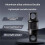 Double Headed Quick Release Keychain 360 Rotation Retractable Clip Pull Apart Buckle Aluminum Alloy Compact Keys Grey 5