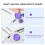 12 Pack Side Brushes Replacement for  Flow Robot Vacuum Durable, Easy to Install, Deep Cleaning 5