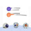 2 Main Brushes and 8 Side Brushes for  Flow Robot Vacuum Easy Install & Deep Cleaning 6