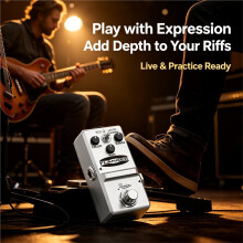 Rowin -Flanger-Effektpedal für E-Gitarre, Stompbox mit Filter-/Normal- und True-Bypass-Schalter für Gitarre und Bass