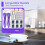 Replacement Accessories Kit Compatible for  Flow Robot Vacuum Cleaner Parts 4