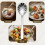 2 Pack 9 Inch Large Shell Serving Spoons, Stainless Steel Spoons for Buffet 4