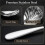 2 Pack 9 Inch Large Shell Serving Spoons, Stainless Steel Spoons for Buffet 6