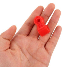 Helmet Repair Kit with Screws and Visor Clips, Red Hardware Set for Baseball, Softball, and Hockey, Maintenance Tools