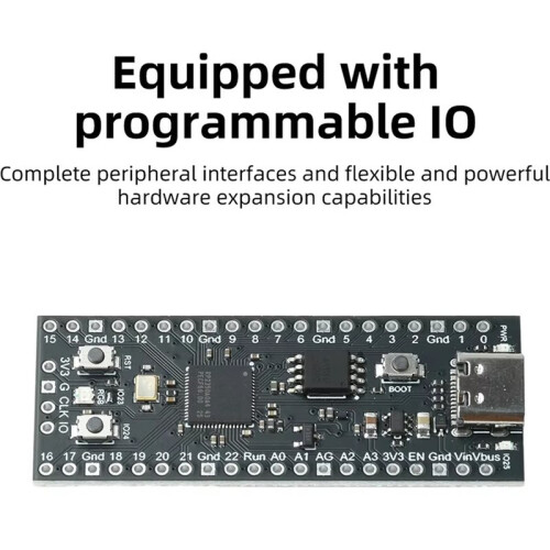 RP2350A Development Board with Dual Core Processor 16MB QSPI Flash ...
