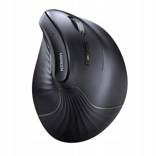 UGREEN Ergonomic Vertical Mouse 4000 DPI max, 5 buttons - Black