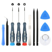 Outils Deltaco pour Nintendo Switch, 11 pièces - Blanc