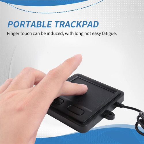 USB 2.0 Touchpad, Portable Trackpad for Desktop and Laptop User, Small Size 1