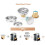 Reusable Capsule Adapter for Vertuo Next  Machine Coffee Capsule Pods Refillable Coffee Filter Holder 80ML 3