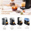 Reusable Capsule Adapter for Vertuo Next  Machine Coffee Capsule Pods Refillable Coffee Filter Holder 80ML 4