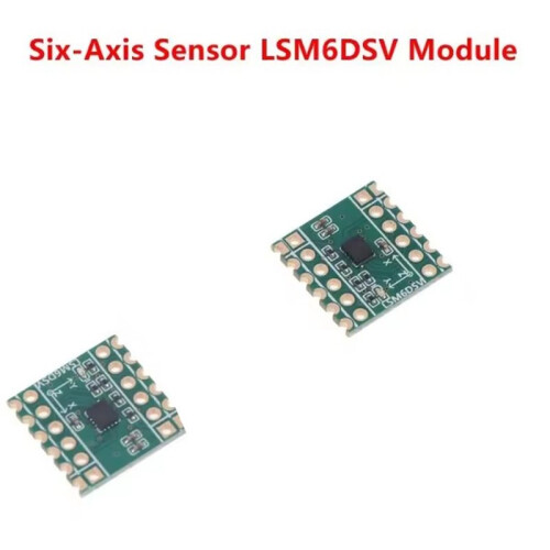Six-Axis Sensor LSM6DSV Module SPI/IIC Compatible for Smol/SlimeVR - Accelerometer & Gyroscope Data Logging[SMQ] 2