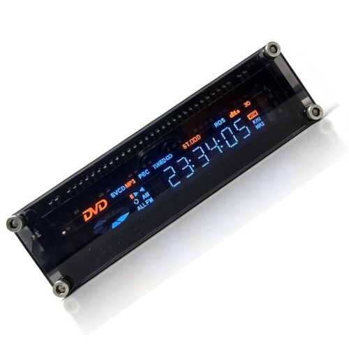 VFD Digital Clock with Vacuum ScreenCyberpunk Desktop Decoration 2