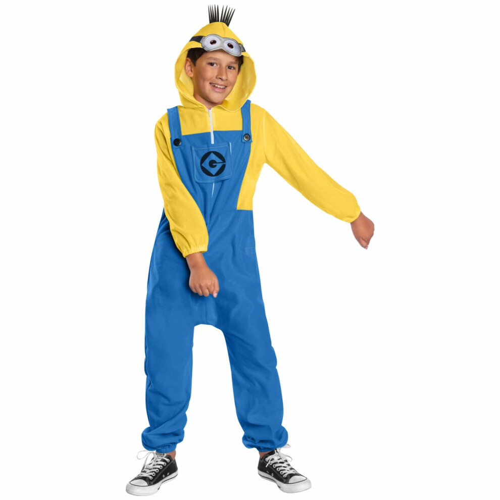 Photos - Fancy Dress Rubies  Minion Tim Despicable Me 4 Movie Unisex Child Boys Costume (Size 6-8, Blue)