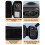 For  X6 Protective Carrying Case Scratch-Resistant Action Camera Storage Pouch Organizer for  X6 Black 2