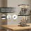 Acrylic Lighted Display Case for Collectibles, 5 Tier Figure Display Box 3