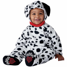 (Toddler (12-18M), White) Adorable Dalmatian Puppy Dog Animal Book Week Baby Toddler Boys Costume
