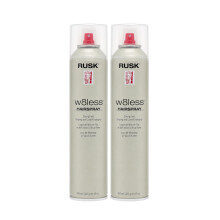 Rusk W8less Strong Hold Shaping and Control Hairspray 10 Oz (Pack of 2)