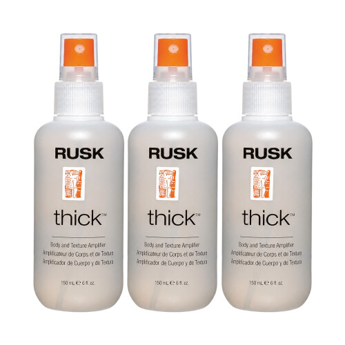 Rusk Thick Body + Texture Amplifier Spray 6 Oz (Pack 3)