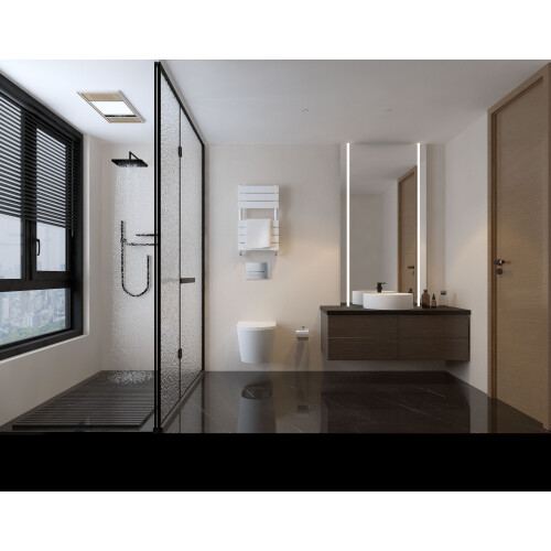 AICA AICA Wall Hung Toilet Ceramic White Round  WC Pan 1