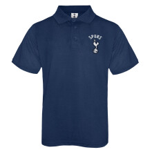 Tottenham Hotspur FC Official Gift Boys Crest Polo Shirt Navy 8-9 Years MB